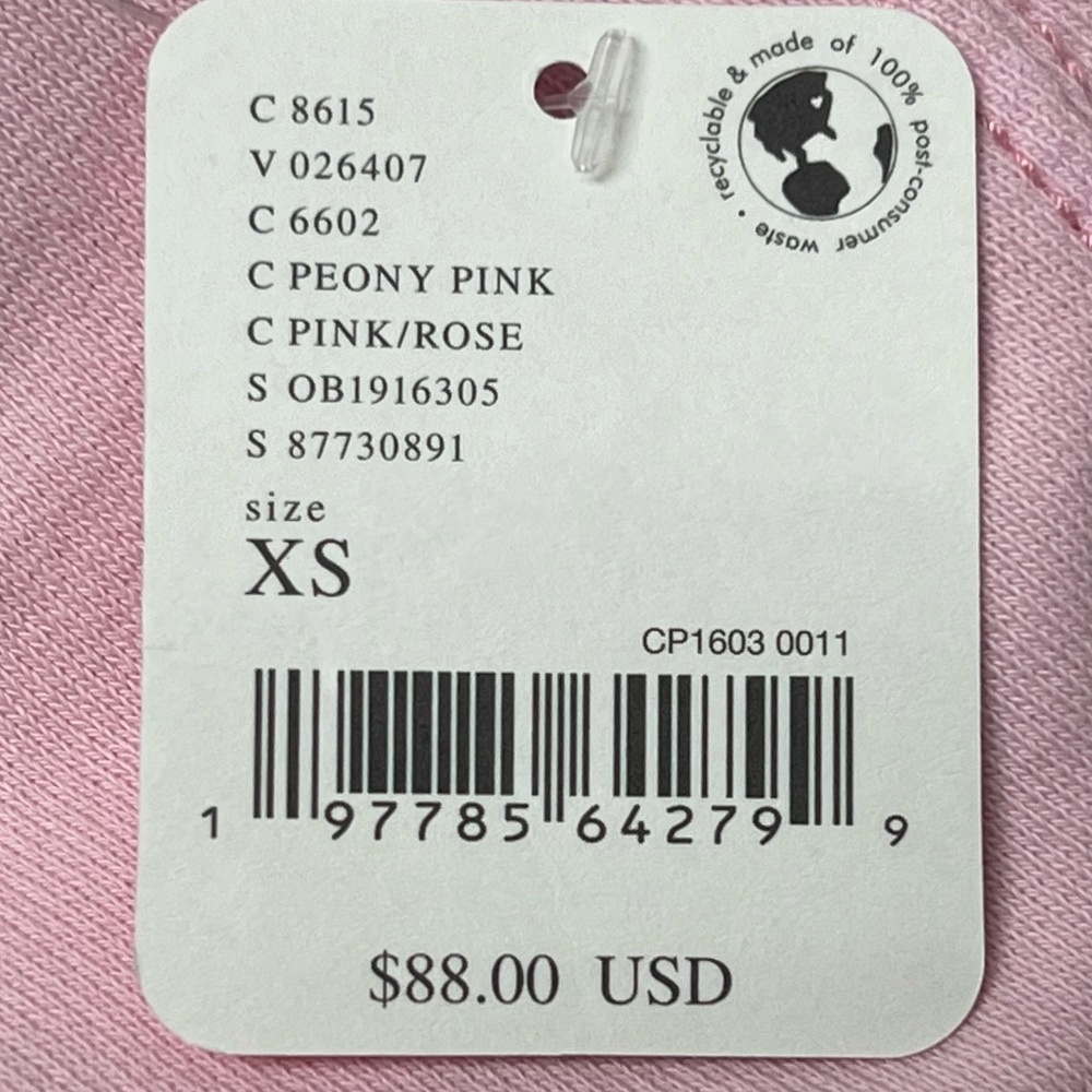 NWT Free People Movement x Hatch Intercept Pullover XS Pink Rose Top Sweatshirt - Picture 13 of 15